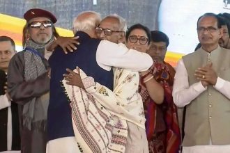 Watch: PM Modi touches feet of 98-year old Makhanlal Sarkar during West Bengal swearing-in ceremony - who is he?
