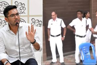 Watch: Police visit TMC leader Abhishek Banerjee's Kolkata residence; officials call it 'routine exercise'