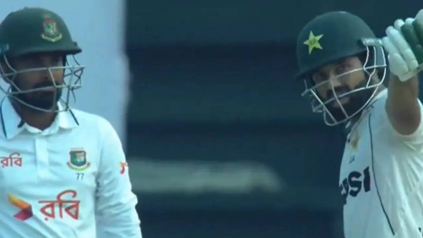 Watch: Rizwan antics rile up Litton; heated exchange follows in 2nd Test