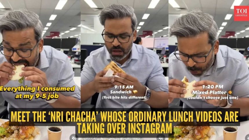 Who is Gaurav Yadav: Meet the viral ‘NRI Chacha’ taking over Instagram with just his office lunch box