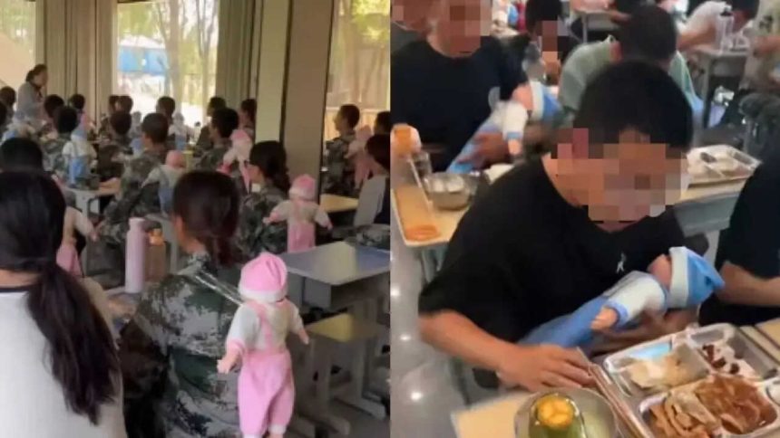 Why are Chinese students carrying baby dolls around school all day: Inside the controversial ‘parenting lesson’ sparking