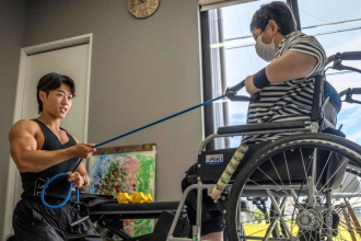 Why Japan is recruiting bodybuilders and MMA fighters for elderly care
