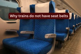 Why trains do not have seat belts
