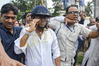 'Won't be able to go anywhere': BJP MP's warning for TMC after mob attacks Abhishek Banerjee