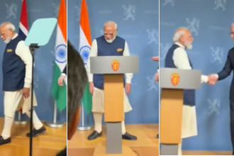 'World sees PM panic': Rahul Gandhi on video of Norwegian journalist asking PM Modi to answer questions - video