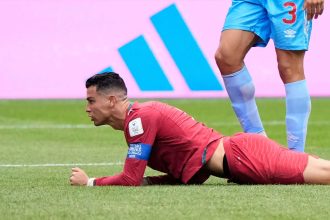 10-match goal drought! Ronaldo endures horror show vs Congo with no shots on target