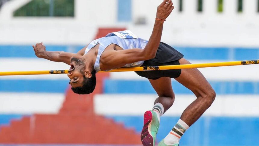 '2.35m mark will also fall': Kushare sets new target after breaking high jump NR