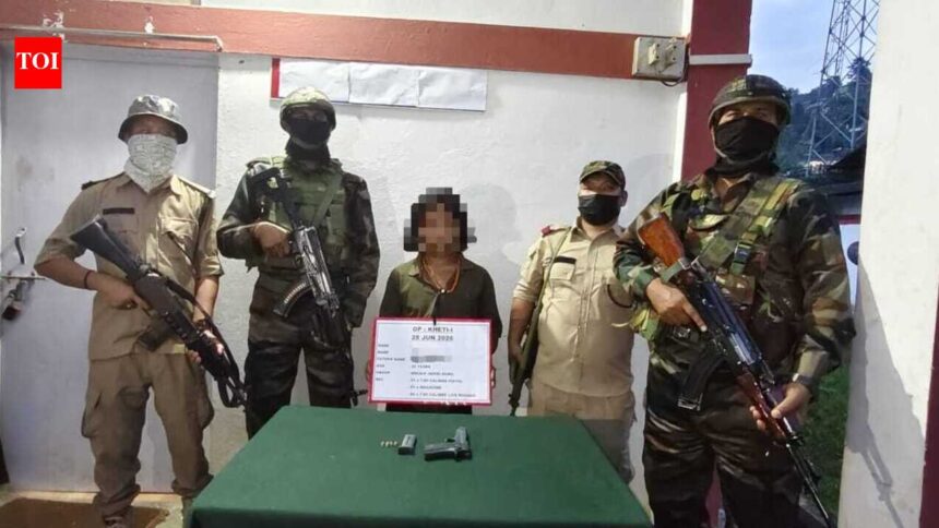2 NSCN-K (Nikki Sumi) operatives surrender with arms in Arunachal’s Tirap dist