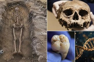 400-year-old burial in Finland uncovers a man whose bones, DNA, and teeth tell conflicting stories