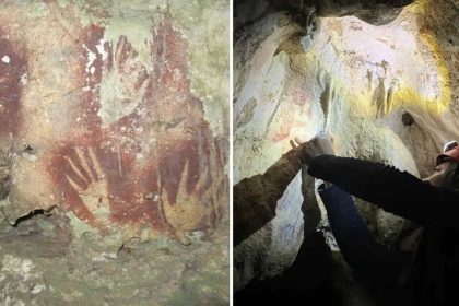 67,800-year-old cave art in Indonesia recognised by Guinness World Records reveals human evolution history
