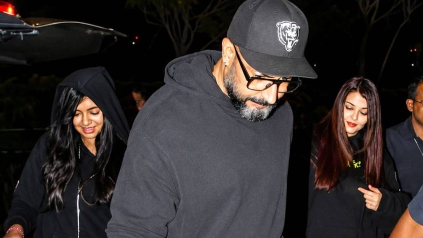 Abhishek, Aishwarya, Aaradhya jet out of the city in matching outfits, netizens praise THIS