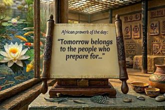 African proverb of the day: “Tomorrow belongs to the people who prepare for...” — what this simple saying really tells