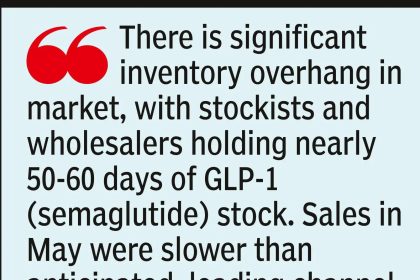 After initial rush, semaglutide therapy market saddled with 100cr excess stock