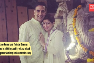 Akshay Kumar and Twinkle Khanna's home is all things quirky with a mix of elegance: Art inspirations to take away