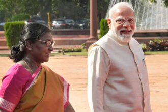 An affirmation of people’s confidence, says Murmu while veep likens PM Modi to Lincoln