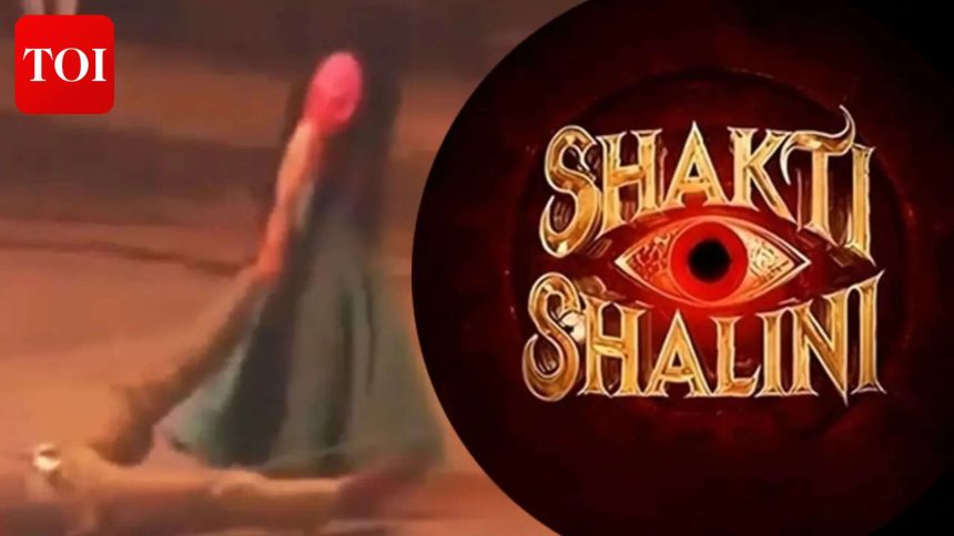 Aneet unleashes her supernatural strength on 'Shakti Shalini' sets - WATCH