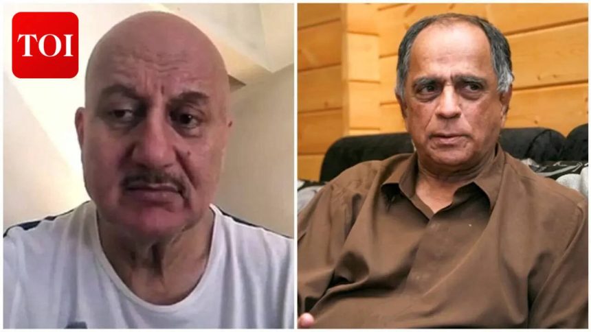 Anupam Kher recalls final conversation with Pahlaj Nihalani