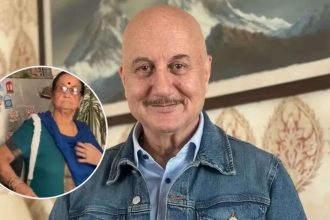 Anupam's mom Dulari steals show with unscripted 'ramp walk'