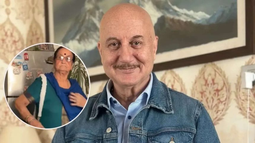 Anupam's mom Dulari steals show with unscripted 'ramp walk'