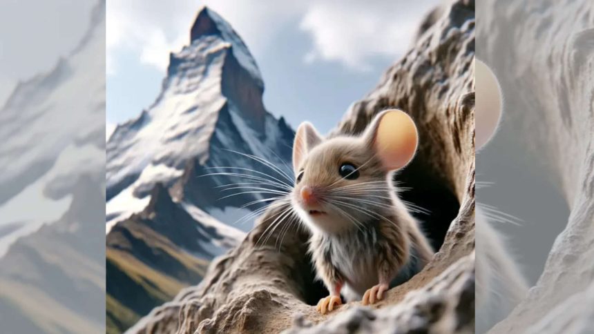 Arabic proverb of the day: 'The mountain went into labor and gave birth to a mouse'