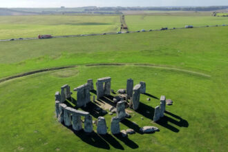 Archaeologists discover 5,000-year-old monument in Wiltshire linked to early Stonehenge traditions