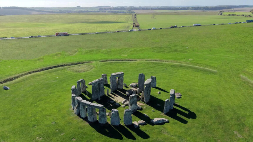 Archaeologists discover 5,000-year-old monument in Wiltshire linked to early Stonehenge traditions