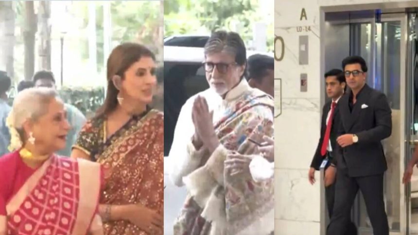 Bachchans, Ranbir Kapoor, Ravi Kishan: Celebs at Supriya Sule's daughter's wedding