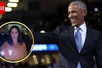 Barack Obama stuns 'Disclosure Day' cast with set visit