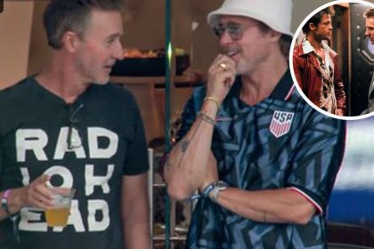 Brad-Edward's REUNION after sparks 'Fight Club' meme-fest