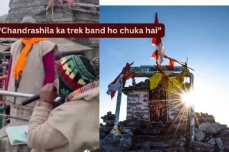 “Chandrashila ka trek band ho chuka hai, aaplog zabardasti na karen”; local priests request tourists not to undertake the
