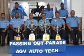 Chennai: 412 Agniveervayu trainees complete training; Air Vice Marshal Golani reviews Passing Out Parade at AFS Avadi