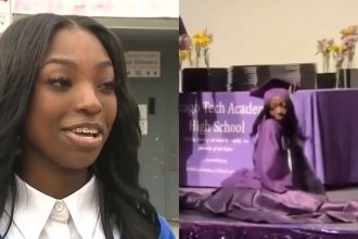 Chicago student kicked out of graduation ceremony, denied diploma after doing 'split' on stage