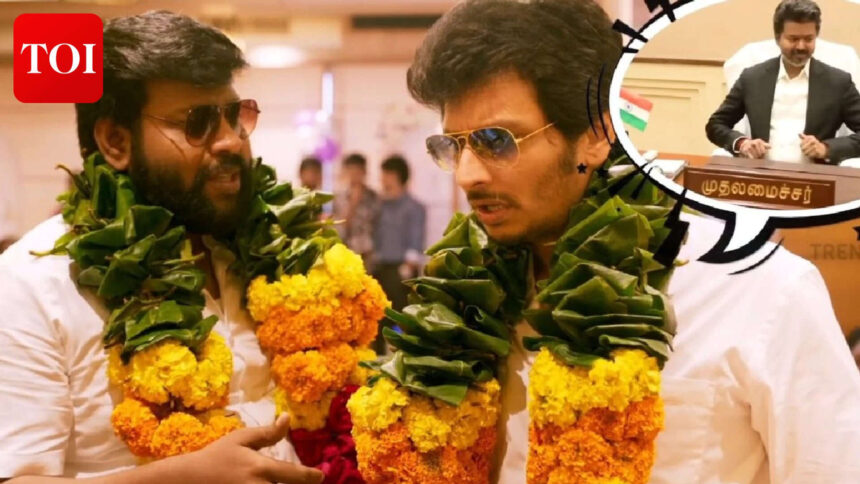 CM Vijay reference in Jiiva's 'JIO' teaser steals the spotlight