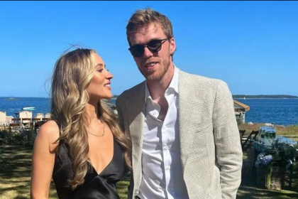 Connor McDavid's tribute to wife Lauren Kyle takes an unexpected turn after the Edmonton Oilers' disappointing season