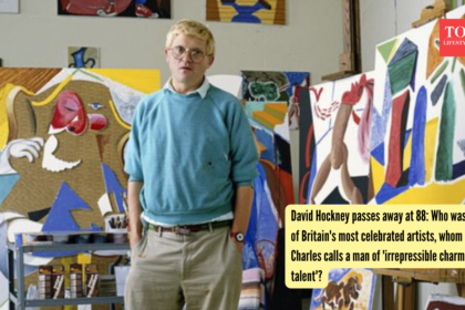 David Hockney passes away at 88: Who was one of Britain's most celebrated artists, whom King Charles calls a man of 'irrepres