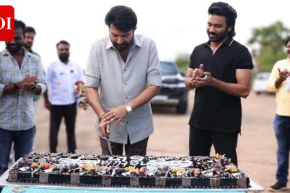 Dhanush and the team of 'Om' honour Mammootty for Padma Bhushan