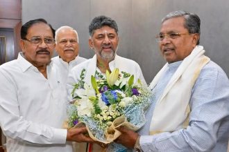 DK Shivakumar's first cabinet takes shape; Yathindra Siddaramaiah among 14 ministers: Full list