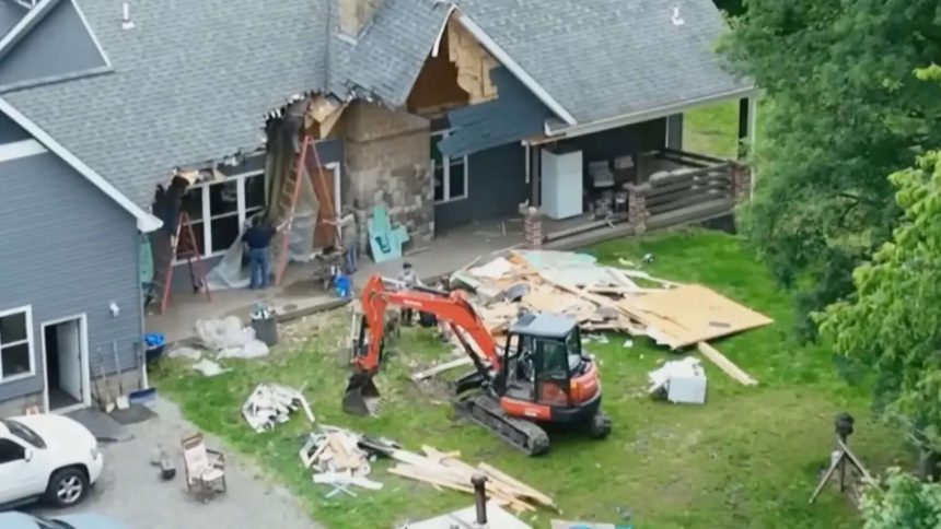 Drunk US man demolishes family home after wife says marriage is over: 'If it’s over...'