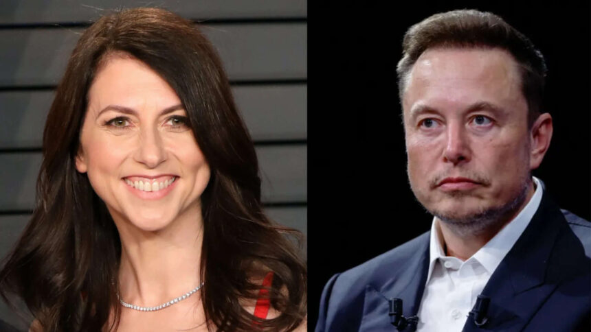 Elon Musk says Jeff Bezos’ ex-wife MacKenzie Scott giving $26.3 billion to charity is...