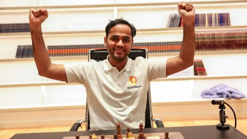 Erigaisi becomes only Indian in FIDE top 10 after latest rankings update