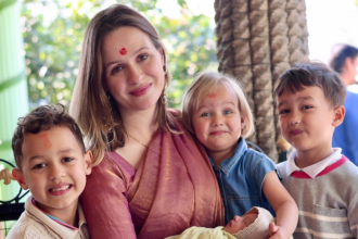 European mom shares parenting tips she borrowed from Indian mothers that changed the way she raises her kids