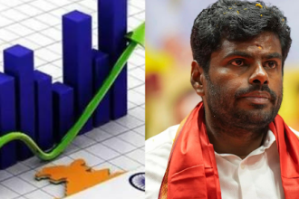 Evening news wrap: India's GDP growth beats expectations in final quarter; K Annamalai launches new political movement & more