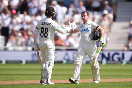 First in 96 years! Latham-Conway script history with record stand as NZ punish ENG