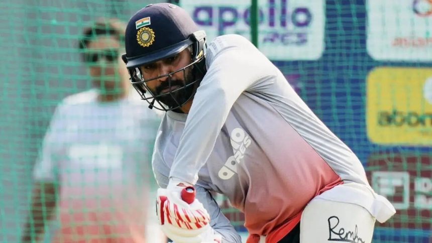 Flicks, pulls and drives on show as Rohit Sharma hits stride in nets