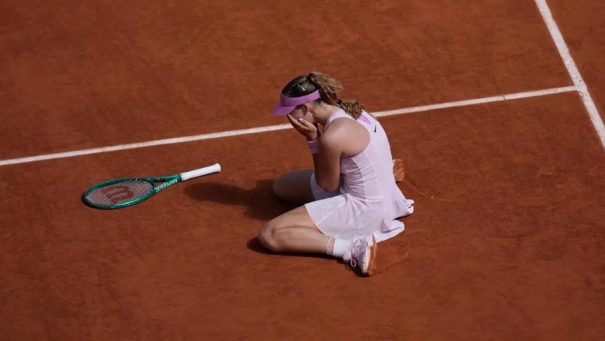 French Open: Mirra Andreeva becomes first Russian woman since Maria Sharapova to win Slam