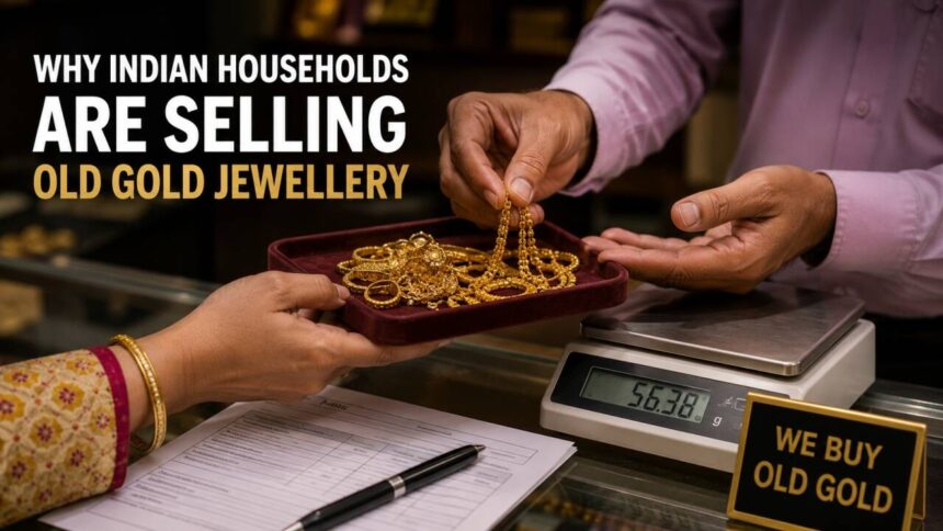 Gold price crash: Why Indian households are rushing to sell their old gold jewellery