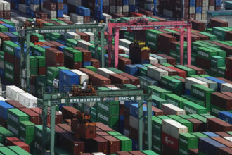 Goods exports at record $45billion in May, imports at 7-month high