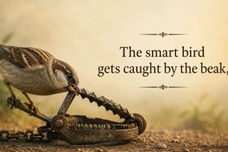 Greek proverb of the day: "The smart bird gets caught by the..."