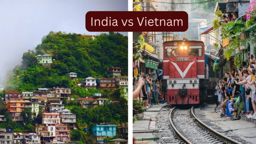He planned an Indian holiday then compared the costs and booked Vietnam instead; the price comparison is hard to ignore