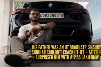 His father was an IIT graduate; Shaurya Shikhar couldn't crack IIT-JEE – at 26, he surprised him with a ₹55 lakh BMW